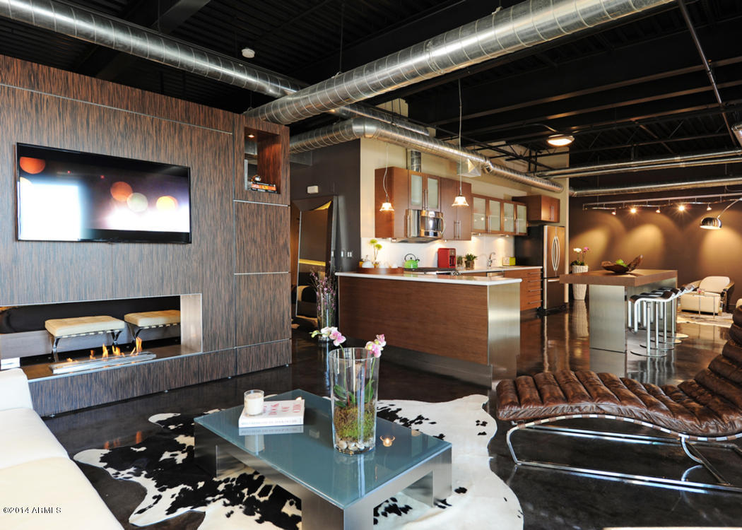 Living area 4020 lofts