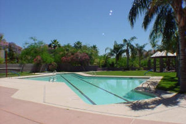 Pool side crystal point condos