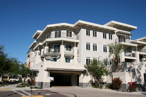 Garage entrance main street plaza condos