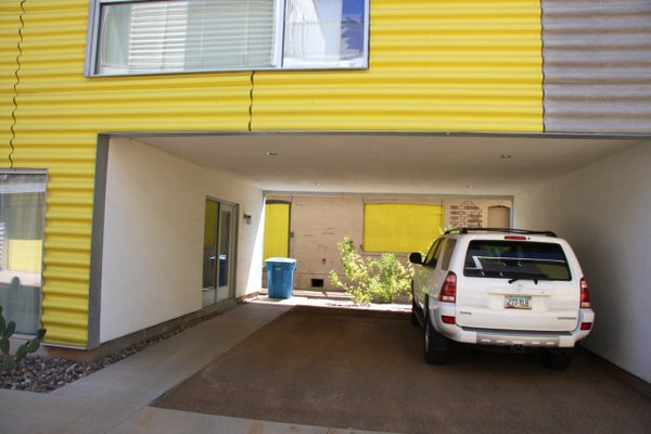 Garage area prd 845 rowhomes